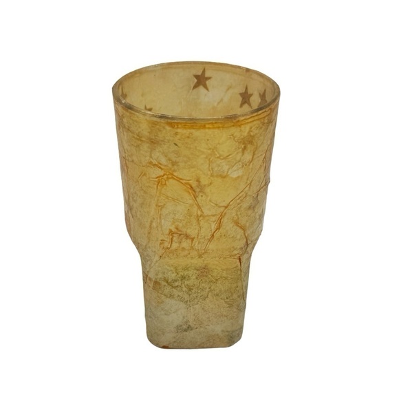 Other - Yellow Golden Stars Design Tealight Holder